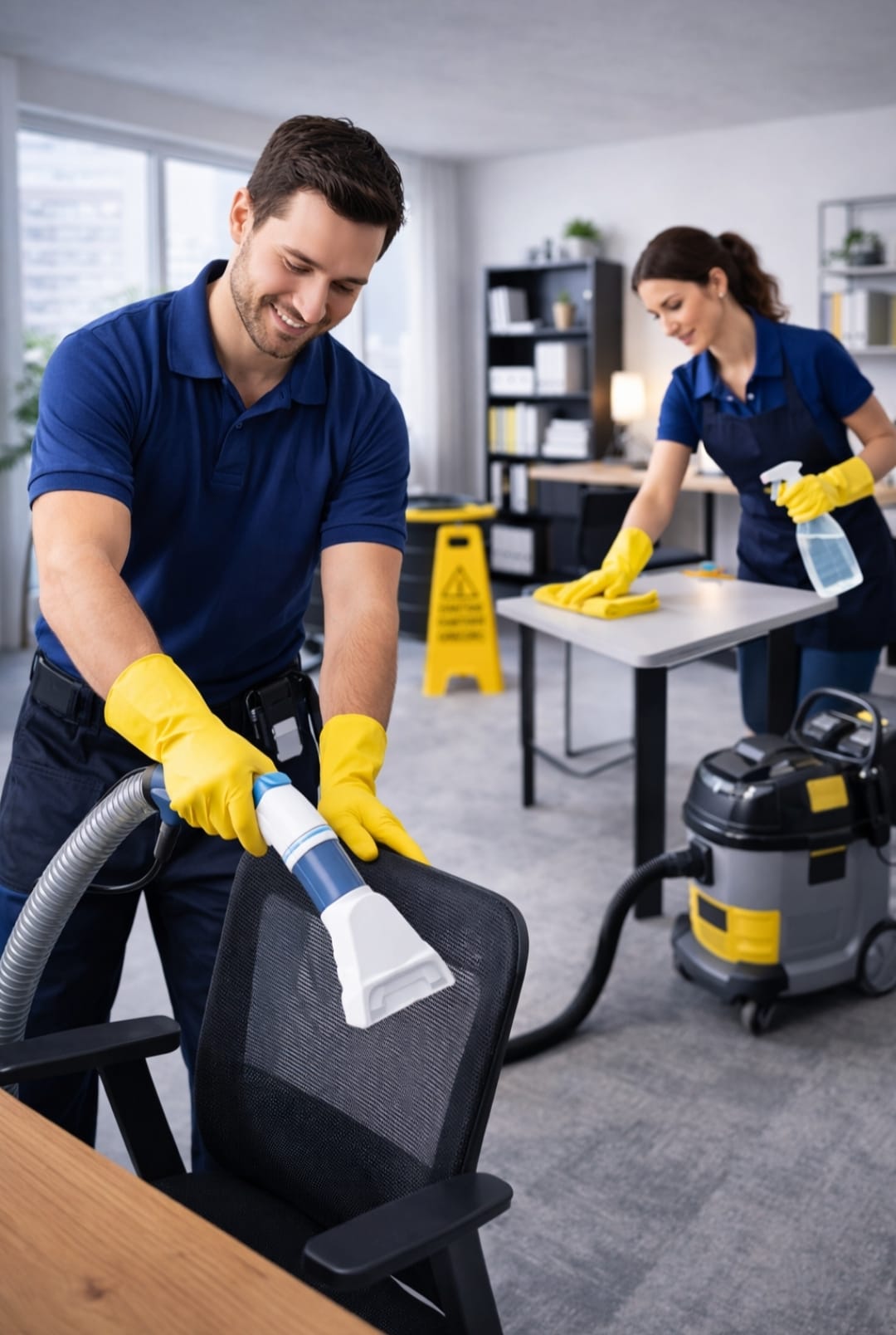 Hygienische Reinigung